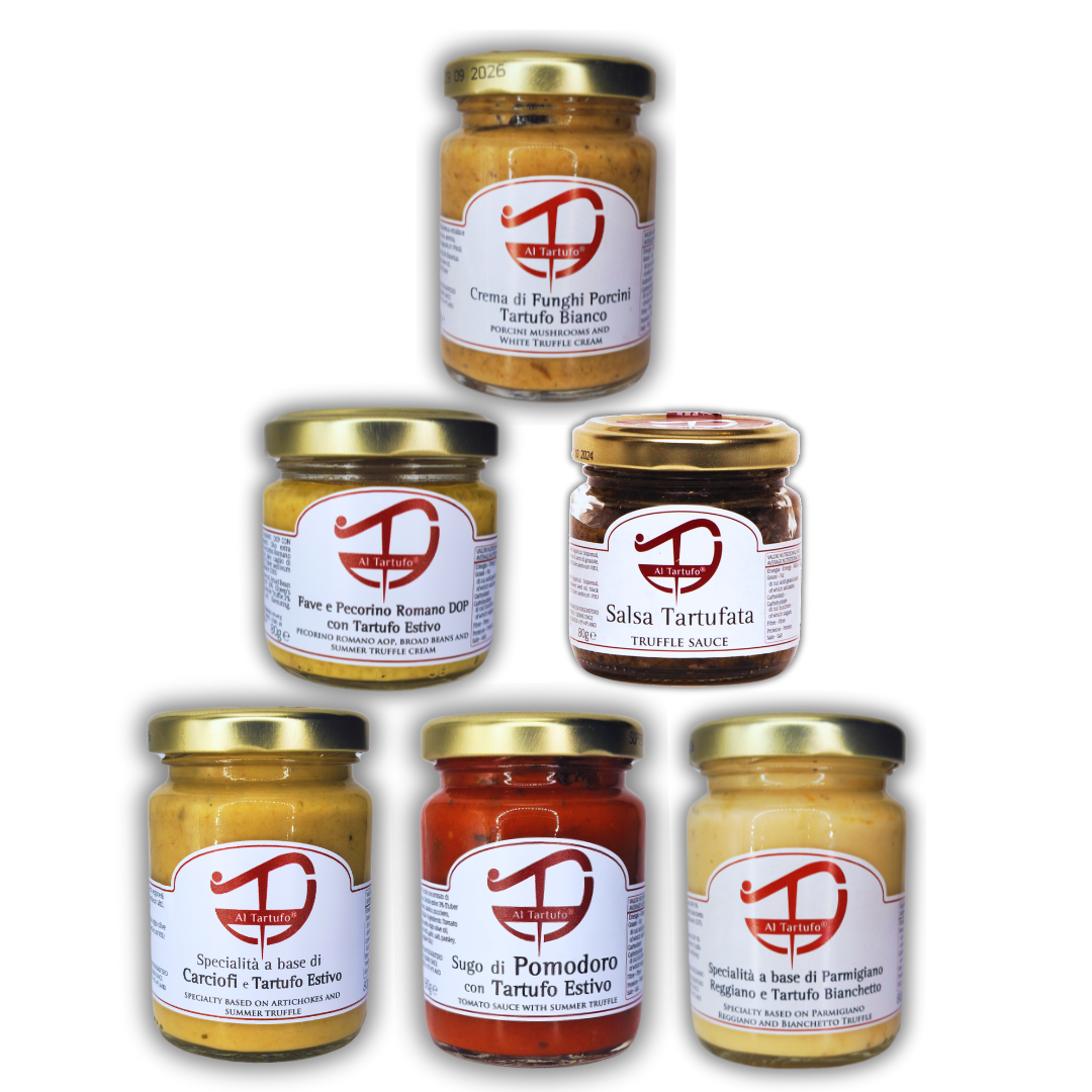 Truffle Cream Box - 6 Jars of real Truffle taste + COOKBOOK